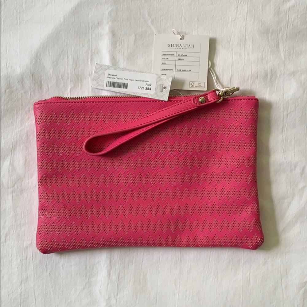 Shiraleah Chicago Elle Wristlet - Berry